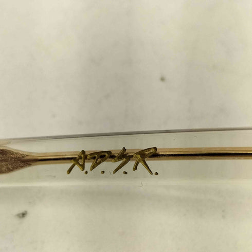 エーディーエスアール A.D.S.R. SATCHMO 03 サッチモ クリア フレーム サングラス メンズ