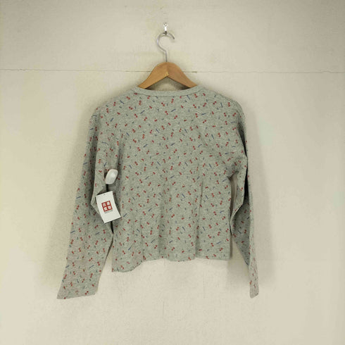 ミルクフェド MILKFED. CHERRY PATTERN WAFFLE CARDIGAN レディース ONE