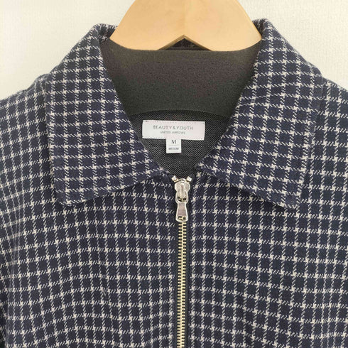 ビューティーアンドユースユナイテッドアローズ BEAUTY & YOUTH UNITED ARROWS BY T/C チェック ジャガード ZIP ジャケット メンズ JPN:M