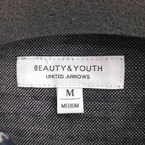 ビューティーアンドユースユナイテッドアローズ BEAUTY & YOUTH UNITED ARROWS BY T/C チェック ジャガード ZIP ジャケット メンズ JPN:M