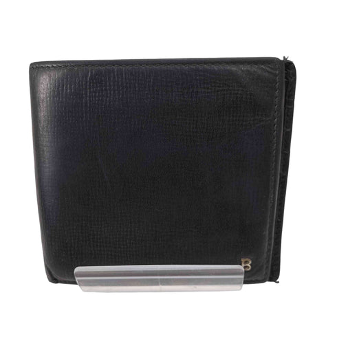 バリー BALLY B ロゴ ミニ 二つ折り ウォレット 財布 メンズ