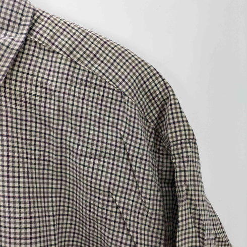 ラルフローレン RALPH LAUREN 90S BLAKE ブレイク ポニー刺繍 L/S チェック ボタンダウン シャツ ビックサイズ メンズ import:L