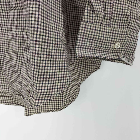 ラルフローレン RALPH LAUREN 90S BLAKE ブレイク ポニー刺繍 L/S チェック ボタンダウン シャツ ビックサイズ メンズ import:L