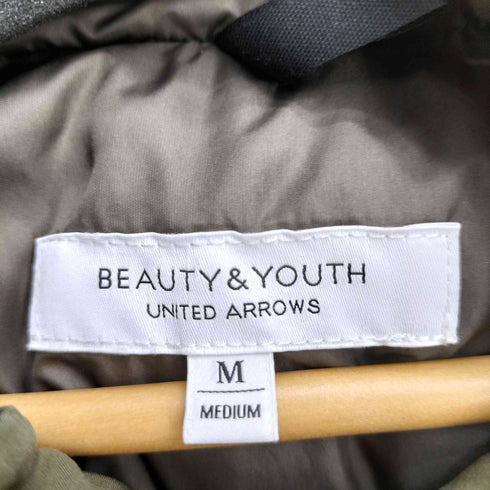 ビューティーアンドユースユナイテッドアローズ BEAUTY & YOUTH UNITED ARROWS BY ウェザー フーディ ダウンジャケット о メンズ JPN:M