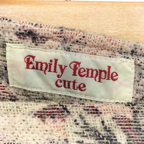 エミリーテンプルキュート Emily Temple cute フラワー シアーレイヤード フリル ミニ スカート レディース