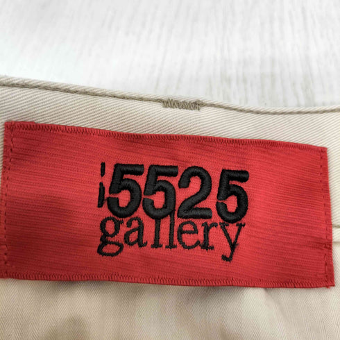 ゴーゴーニーゴーギャラリー 5525Gallery コットンテーパードチノパンツ メンズ JPN:M