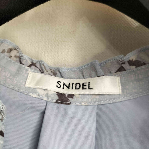 スナイデル snidel Sustainaプリーツチェックワンピース レディース JPN:1