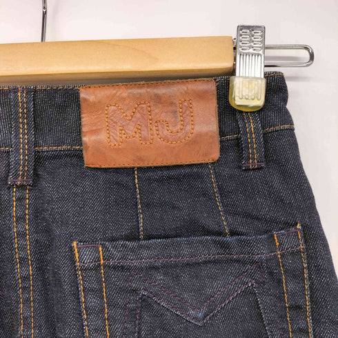 マークバイマークジェイコブス Marc by Marc Jacobs 濃紺 ポケットデザイン タイト デニム ミニ スカート レディース JPN:2