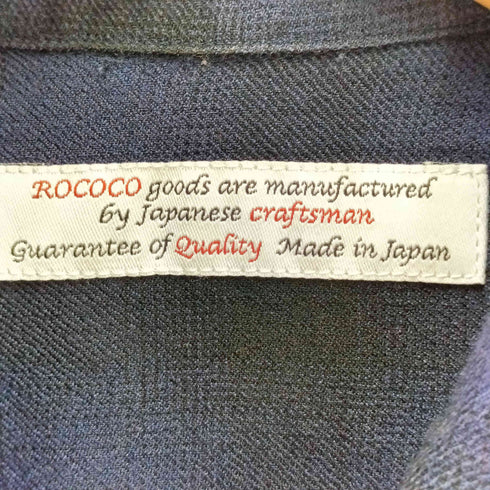 ROCOCO オンブレチェック 長袖シャツ メンズ JPN:M