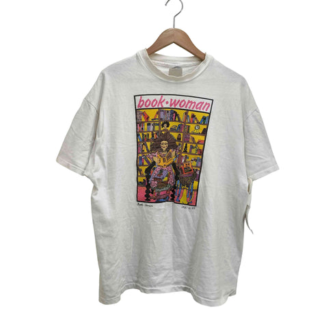 ヘインズ Hanes 90s-00s シングルステッチ アートプリント 半袖tシャツ メンズ JPN:XL