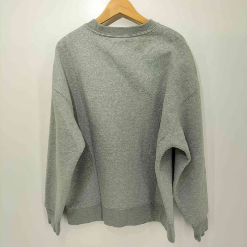 ギャップ Gap 前V 裏起毛 ブランク 無地 クルーネックスウェット メンズ import:L
