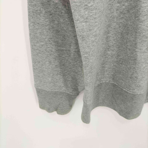 ギャップ Gap 前V 裏起毛 ブランク 無地 クルーネックスウェット メンズ import:L