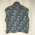 ザラ ZARA マーブル ハーフジップ ニットベスト メンズ US L