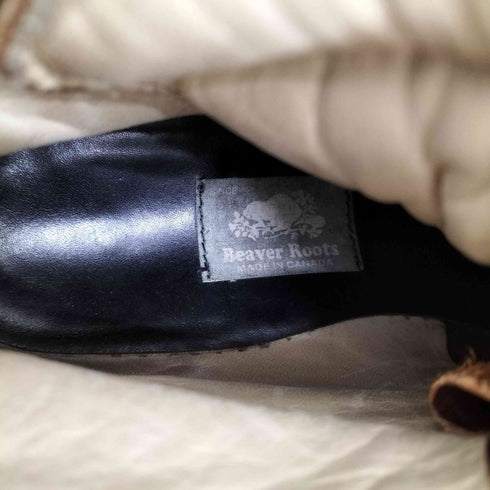 Beaver Roots MADE IN CANADA GENUINE LEATHER モックトゥブーツ レディース