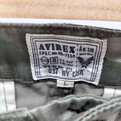 アヴィレックス AVIREX 迷彩/カモ カーゴパンツ メンズ JPN:L