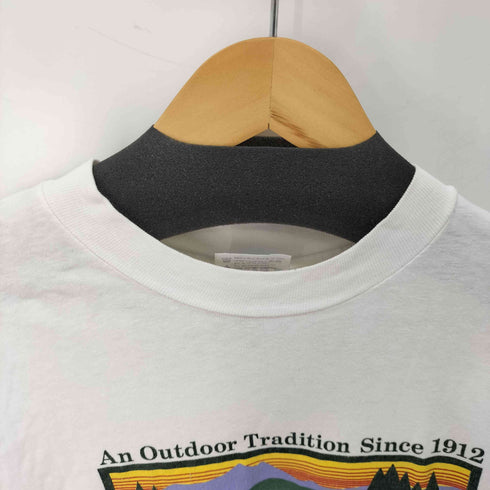 エルエルビーン L.L.Bean Hanesボディ USA製 カタディンロゴ ロングスリーブシャツ ロンT 裾シングルステッチ メンズ import:M