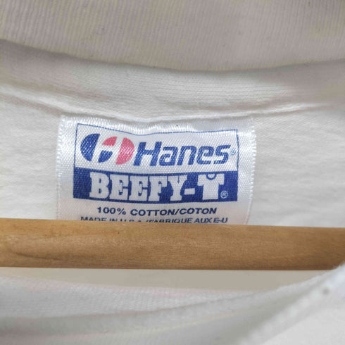 エルエルビーン L.L.Bean Hanesボディ USA製 カタディンロゴ ロングスリーブシャツ ロンT 裾シングルステッチ メンズ import:M