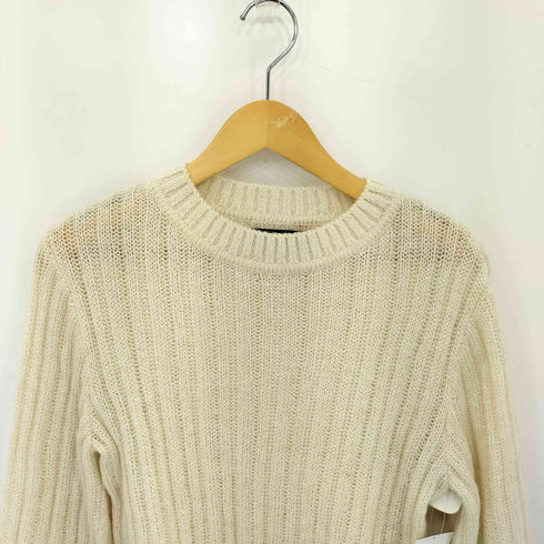 ユナイテッドトウキョウ UNITED TOKYO カーブモヘアニット フレアスリーブ アシンメトリー ロングニット レディース FREE