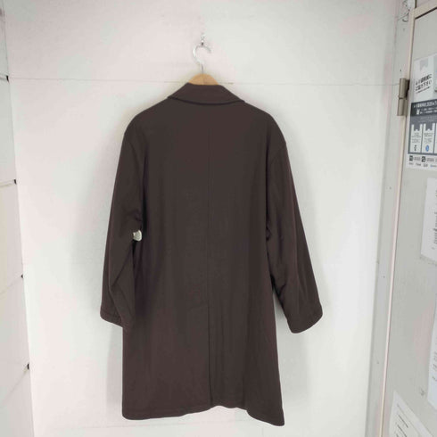 MADE IN ITALY 比翼ステンカラーコート メンズ 50