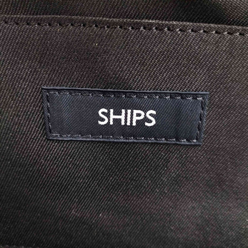 シップス SHIPS スマート レザー クラッチバッグ メンズ