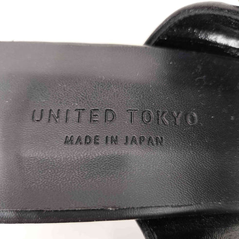 ユナイテッドトウキョウ UNITED TOKYO CIFRAアシメスクエアーサンダル レディース 1