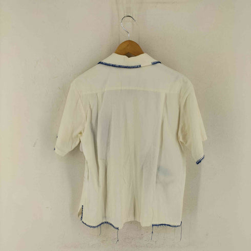 カンファーウッド CAMPHOR WOOD flower embroidery シャツ メンズ