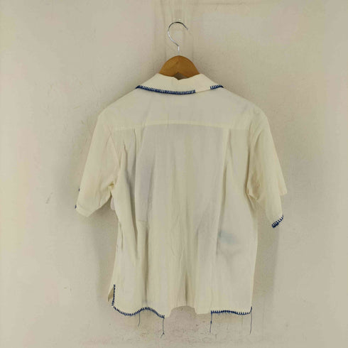 カンファーウッド CAMPHOR WOOD flower embroidery シャツ メンズ