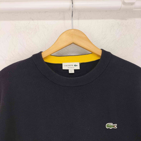 ラコステ LACOSTE カラーブロックコットンセーター メンズ import:L FR5