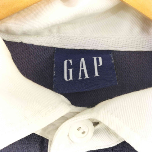 ギャップ Gap 90S CHINA製 ラガーシャツ メンズ import:M