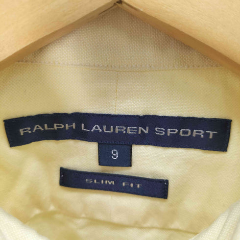 ラルフローレンスポーツ RALPH LAUREN SPORT SLIM FIT ポニー刺繍 BDシャツ レディース JPN:9号