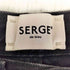 サージ SERGE de bleu DOP FADE BLACK INDIGO デニムパンツ レディース 24