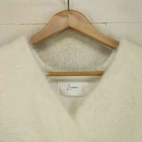 LE.EMA 23AW モヘアタッチカーディガン レディース FREE