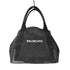 バレンシアガ BALENCIAGA ネイビーカバス Sサイズ キャンバス×レザー コンビ レディース
