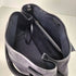 バレンシアガ BALENCIAGA ネイビーカバス Sサイズ キャンバス×レザー コンビ レディース
