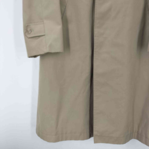 ATLAS ベルギー製 裏地ノバチェック バルマカーン ステンカラー コート メンズ