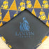 ランバン パリ LANVIN PARIS フランス製 総柄 シルク ネクタイ メンズ