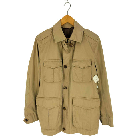 ゴタイリク 五大陸 マルチポケット コットン ハーフコート メンズ 36