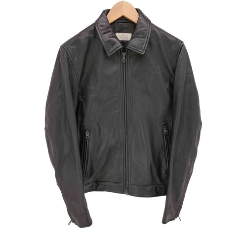 ジャーナルスタンダードレリューム JOURNAL STANDARD relume シープスキン シングル ライダース レザー ジャケット メンズ JPN:M