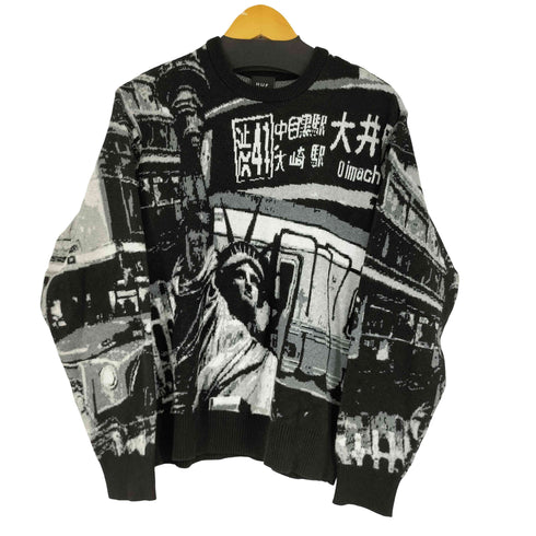 ハフ HUF Worldwide Commuter Sweater メンズ import:S