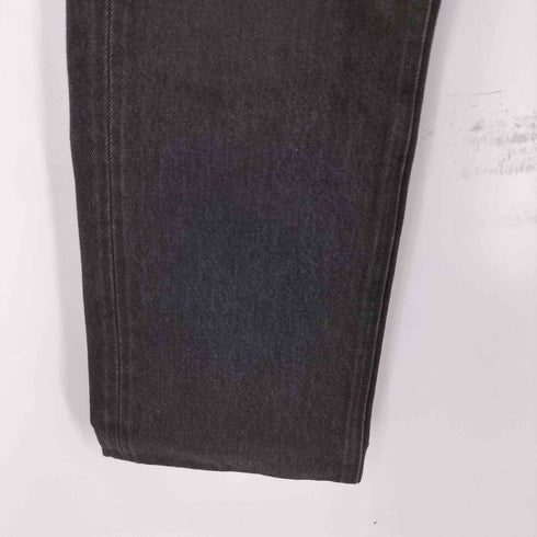 THE SHISHIKUI ストレートブラックデニムパンツ レディース 24