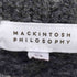 マッキントッシュフィロソフィー MACKINTOSH PHILOSOPHY ケーブル編み 切替 ウール クルーネック ニット セーター メンズ UK:40