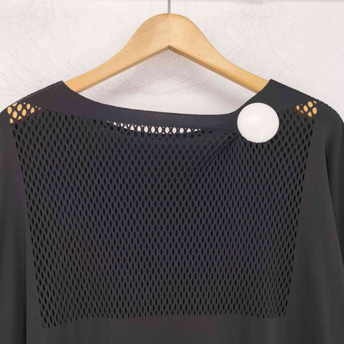 プリーツプリーズイッセイミヤケ PLEATS PLEASE ISSEY MIYAKE インサイドアウト メッシュデザインワンピース レディース