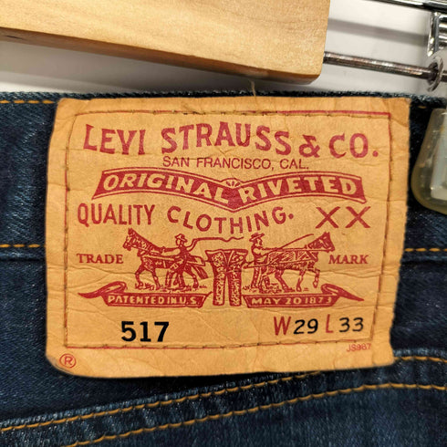 リーバイス Levis 00S 日本製 517 ジップフライ ブーツカット フレア デニム パンツ メンズ W29 L33