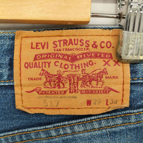 リーバイス Levis 00S 517 ジップフライ ブーツカット フレア デニム パンツ メンズ W29 L34