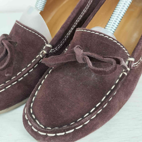 アーペーセー A.P.C. ウェッジソール スエードローファー レディース