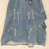 サルバム sulvam SWITCHING DAMAGED SKIRTS スイッチング ダメージ デニム スカート レディース JPN:M