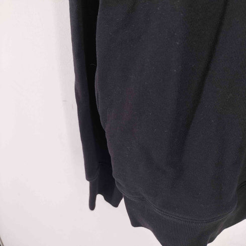 アトモス atmos Signature logo Crew Neck BLACK ロゴ スウェットトップス メンズ JPN:XL