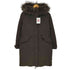 HETREGO MR QUEEN ラクーン ラビットファー付 ダウンモッズ コート レディース JPN:38