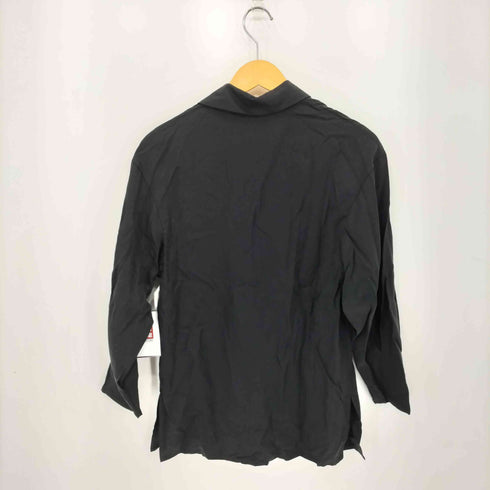 コス COS TENCEL LYOCELL テンセル スリム 開襟シャツ レディース 32