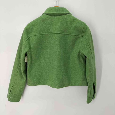 ザラ ZARA ポリエステルクロップドジャケット レディース JPN:XS